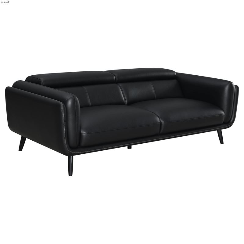 Shania Modern Black Sofa 509921-2