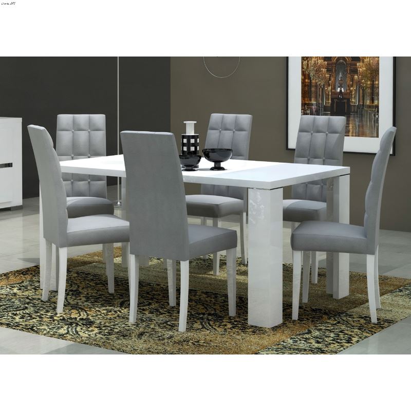 Elegance White Dining Table by Status Italy