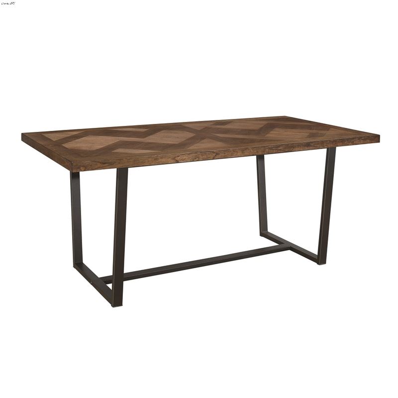 Leland Brown Dining Table 5735 by Homelegance