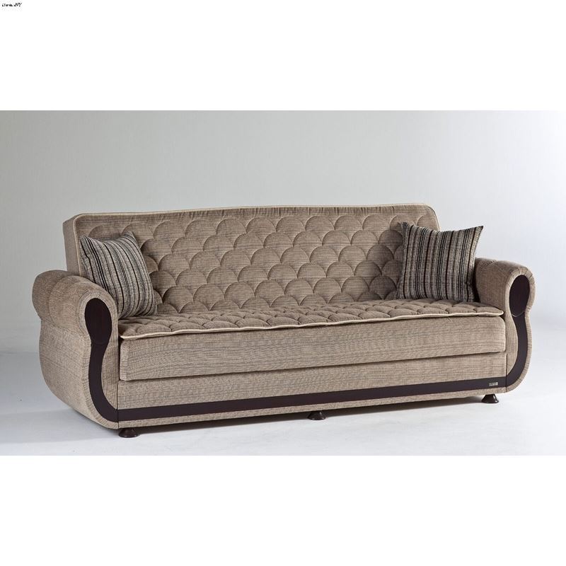 Argos Sofa Bed in Zilkade Light Brown-2