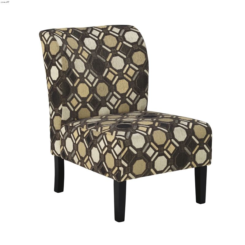 Tibbee Pebble Multicolor Armless Accent Chair 9910