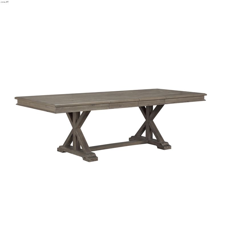 Cardano Double Pedestal Trestle Dining Table 1689B