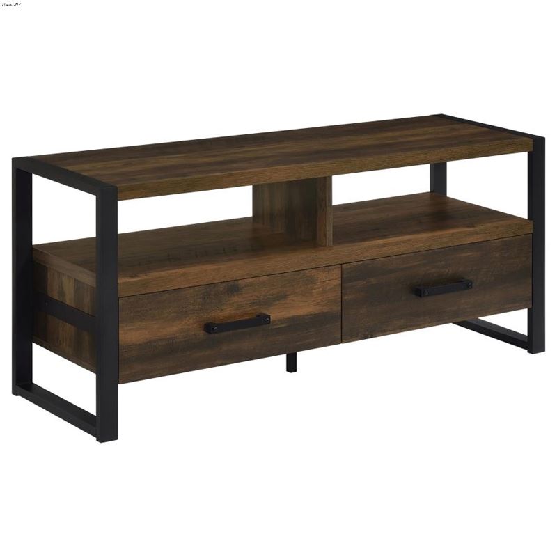 James Dark Pine 48 inch 2 Drawer TV Stand 704281