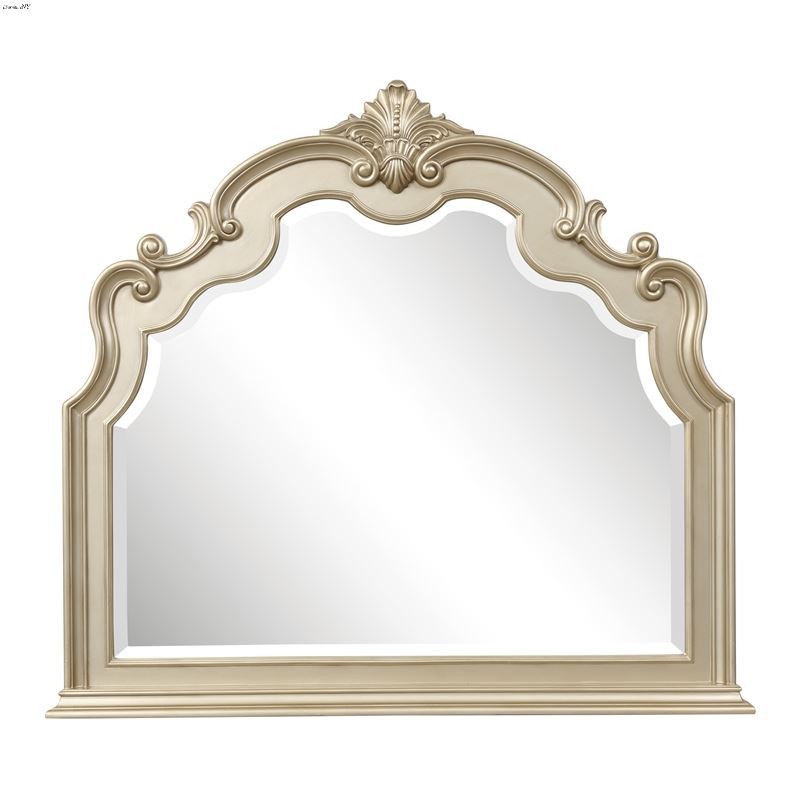 Antoinetta Champagne Arched Mirror 1919NC-6