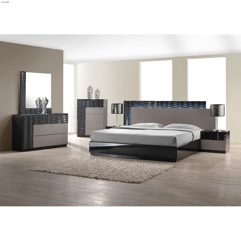 Roma Modern Bedroom Collection By J&M Furniture