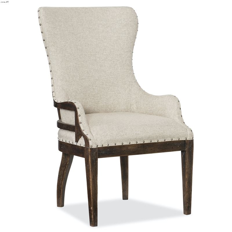 Roslyn County Deconstructed Upholstered Host Chair